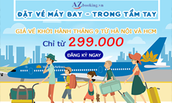Vietnam Airlines mở bán vé khuyến mãi “Mùa thu vàng 2017”chỉ từ 299k
